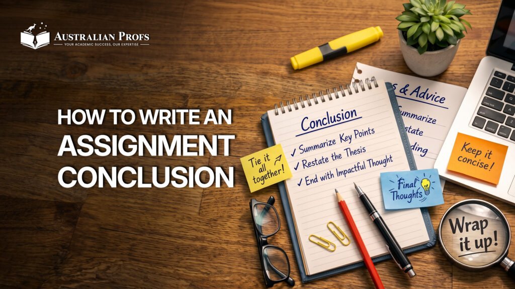 how to write an assignment conclusion