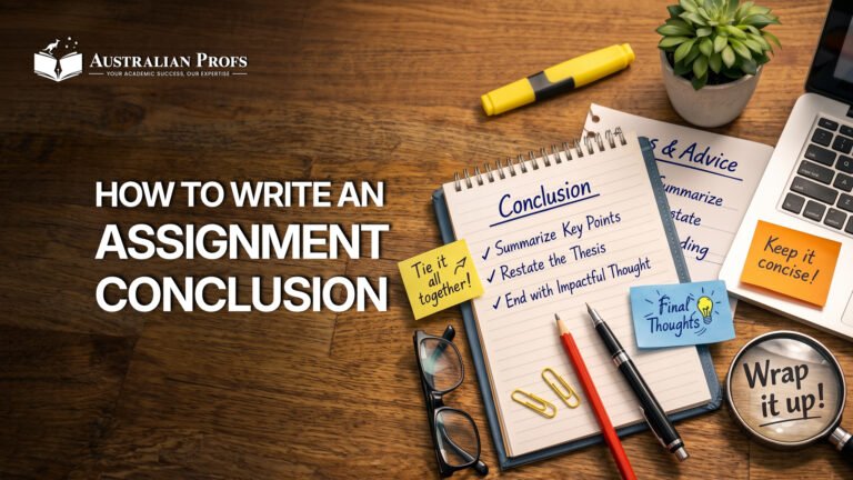 how to write an assignment conclusion